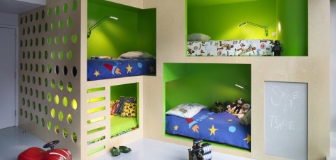 A Bedroom For 4 Kids